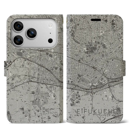 【永福町（東京都）】地図柄iPhoneケース（手帳タイプ）