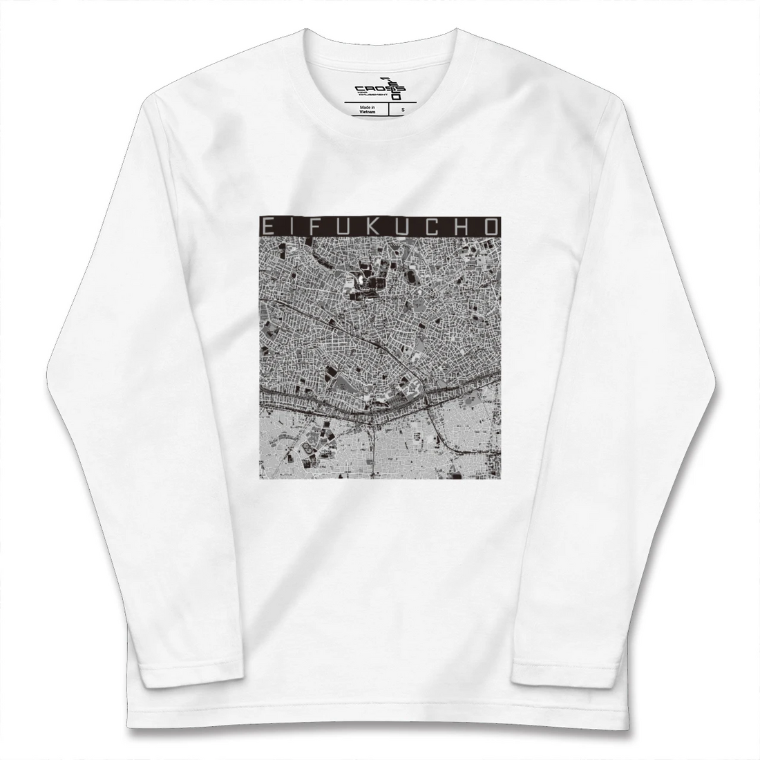 【永福町(東京都)】地図柄ロングスリーブTシャツ