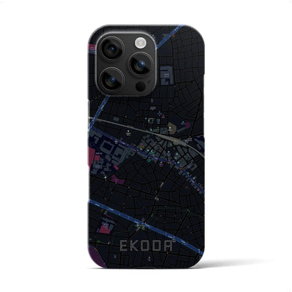 【江古田（東京都）】地図柄iPhoneケース（バックカバータイプ）