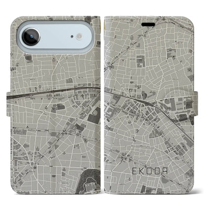 【江古田（東京都）】地図柄iPhoneケース（手帳タイプ）