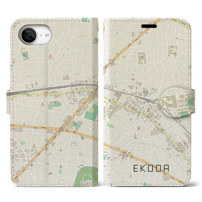 【江古田（東京都）】地図柄iPhoneケース（手帳タイプ）