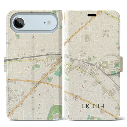 【江古田（東京都）】地図柄iPhoneケース（手帳タイプ）