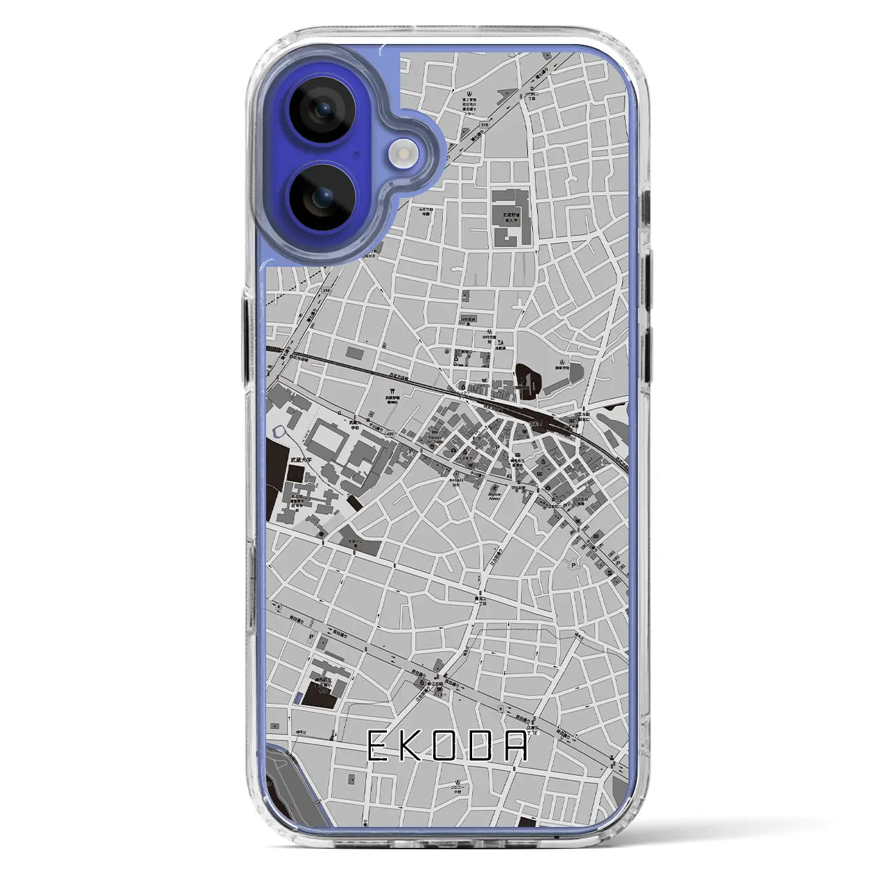 【江古田（東京都）】地図柄iPhoneケース（MagSafeタイプ）