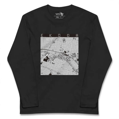 【江古田（東京都）】地図柄ロングスリーブTシャツ