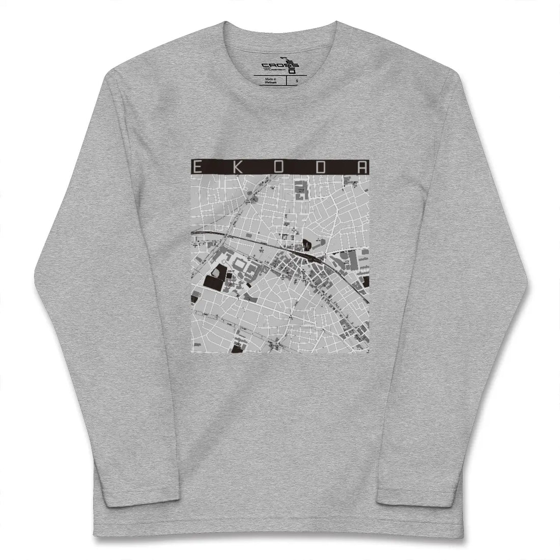 【江古田（東京都）】地図柄ロングスリーブTシャツ