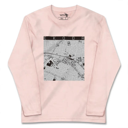 【江古田（東京都）】地図柄ロングスリーブTシャツ