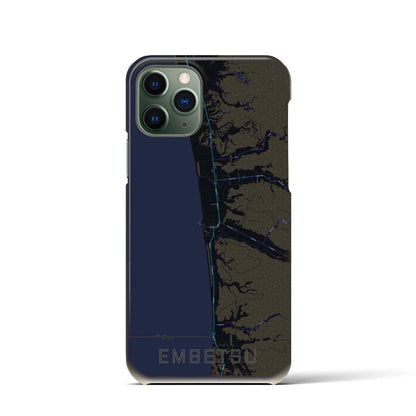 【遠別（北海道）】地図柄iPhoneケース（バックカバータイプ）