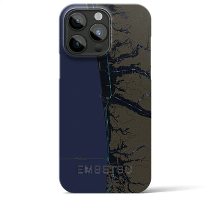 【遠別（北海道）】地図柄iPhoneケース（バックカバータイプ）