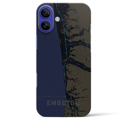 【遠別（北海道）】地図柄iPhoneケース（バックカバータイプ）