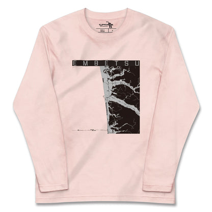 【遠別（北海道）】地図柄ロングスリーブTシャツ