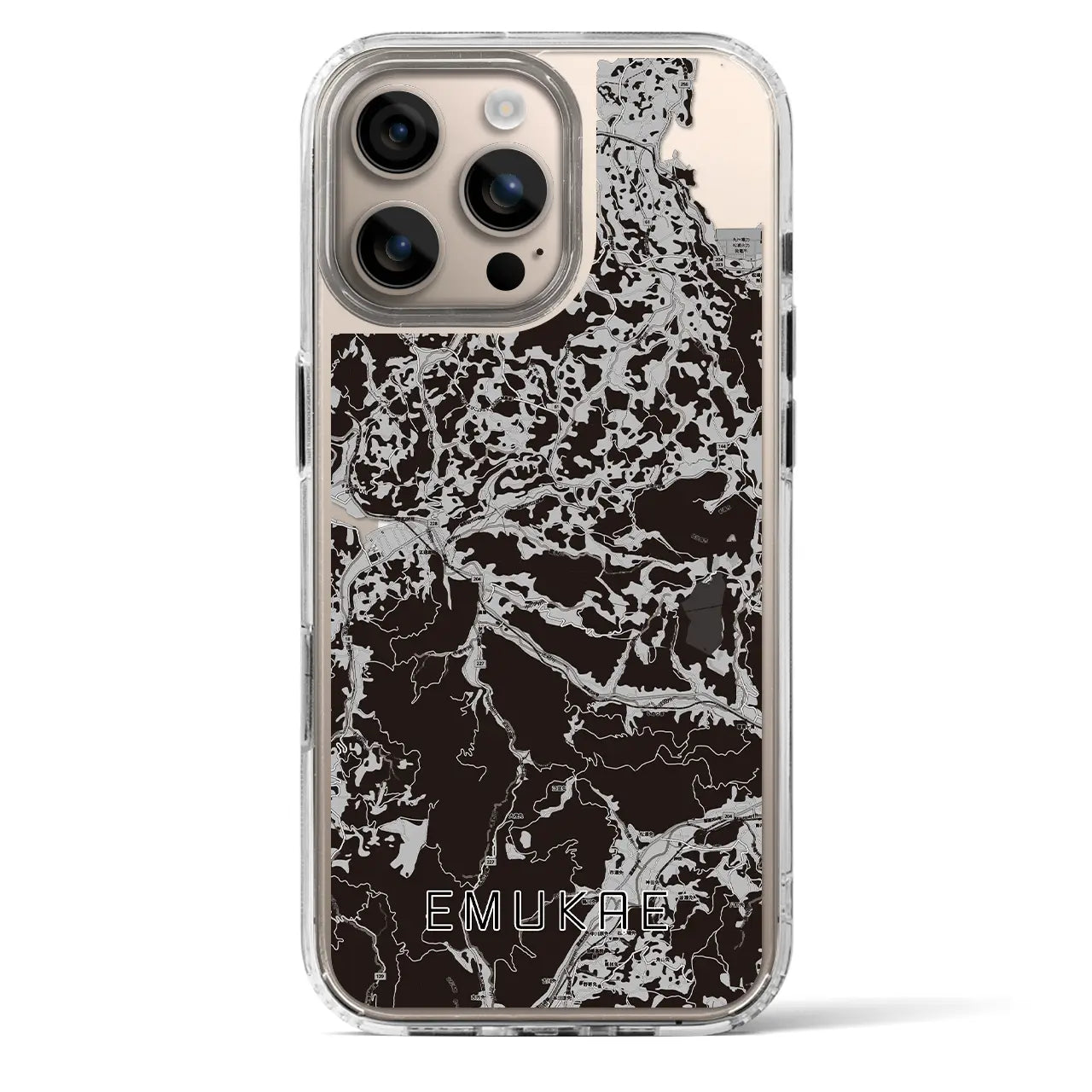 【江迎（長崎県）】地図柄iPhoneケース（MagSafeタイプ）