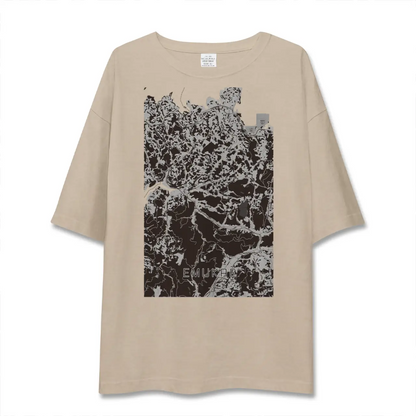 【江迎（長崎県）】地図柄ビッグシルエットTシャツ