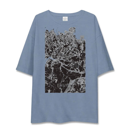 【江迎（長崎県）】地図柄ビッグシルエットTシャツ