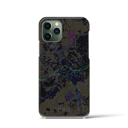 【恵那（岐阜県）】地図柄iPhoneケース（バックカバータイプ）