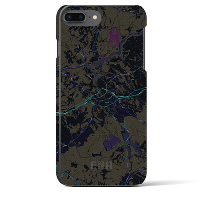 【恵那（岐阜県）】地図柄iPhoneケース（バックカバータイプ）