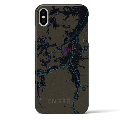 【遠軽（北海道）】地図柄iPhoneケース（バックカバータイプ）