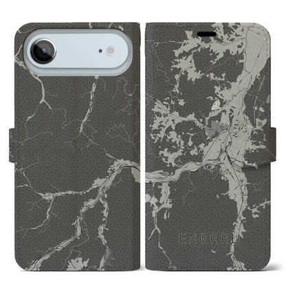 【遠軽（北海道）】地図柄iPhoneケース（手帳タイプ）