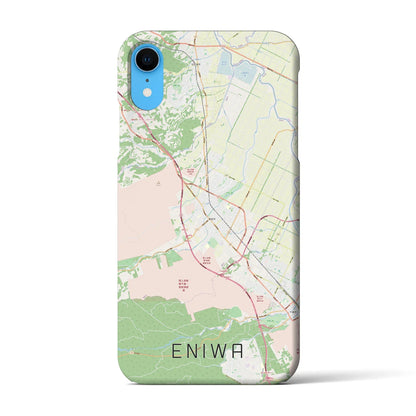 【恵庭（北海道）】地図柄iPhoneケース（バックカバータイプ）