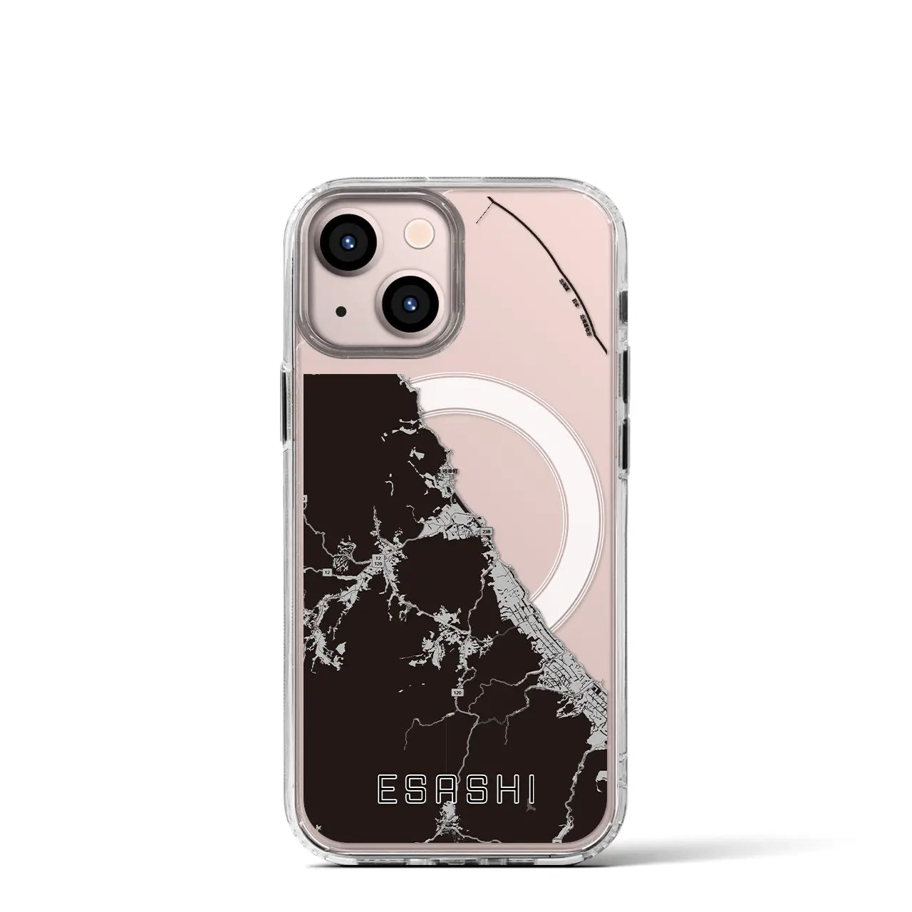 【枝幸（北海道）】地図柄iPhoneケース（MagSafeタイプ）