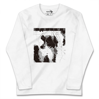 【江田島（広島県）】地図柄ロングスリーブTシャツ