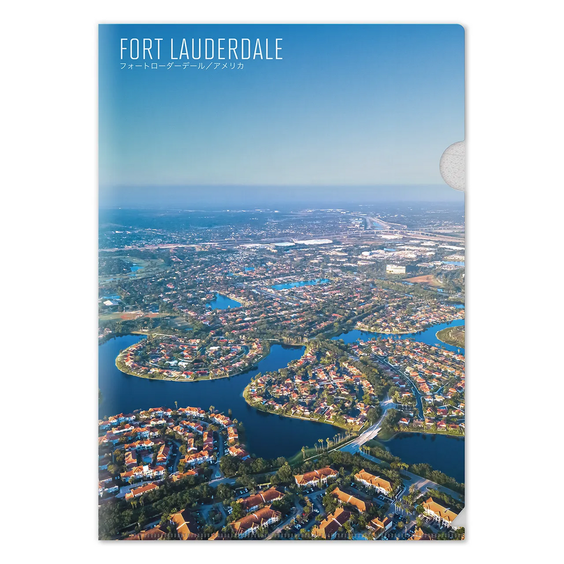 【フォートローダーデール(アメリカ)】Map World クリアファイル