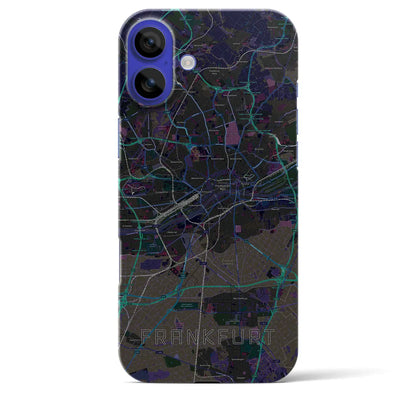 【フランクフルト（ドイツ）】地図柄iPhoneケース（バックカバータイプ）
