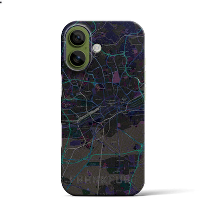 【フランクフルト（ドイツ）】地図柄iPhoneケース（バックカバータイプ）