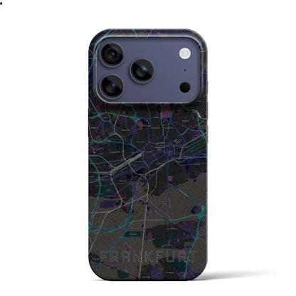 【フランクフルト（ドイツ）】地図柄iPhoneケース（バックカバータイプ）