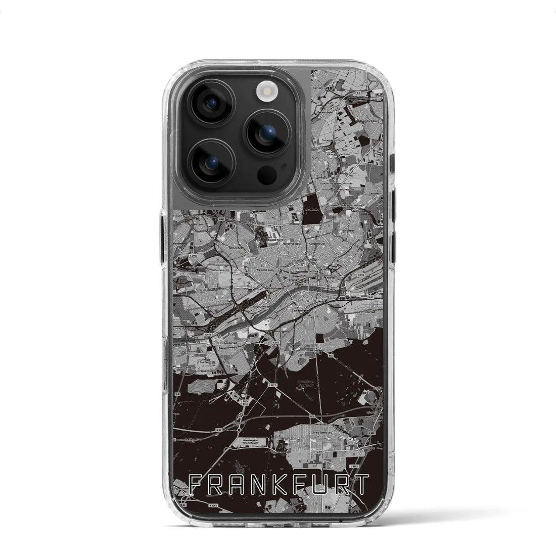 【フランクフルト（ドイツ）】地図柄iPhoneケース（MagSafeタイプ）