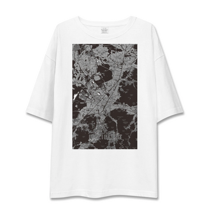 【フライブルク（ドイツ）】地図柄ビッグシルエットTシャツ