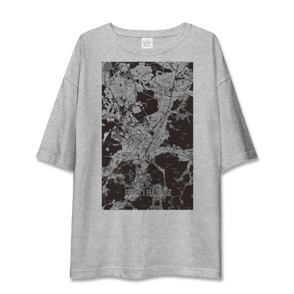 【フライブルク（ドイツ）】地図柄ビッグシルエットTシャツ