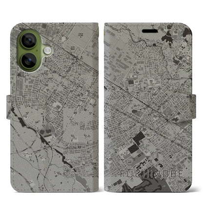 【淵野辺（神奈川県）】地図柄iPhoneケース（手帳タイプ）