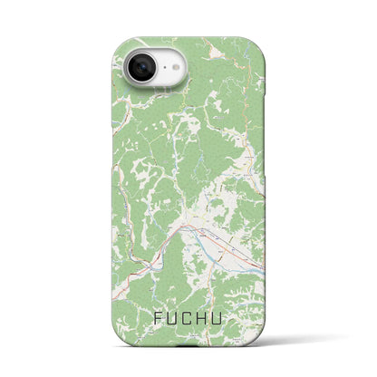 【府中（広島県）】地図柄iPhoneケース（バックカバータイプ）