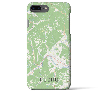 【府中（広島県）】地図柄iPhoneケース（バックカバータイプ）