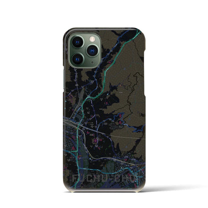 【府中町（広島県）】地図柄iPhoneケース（バックカバータイプ）