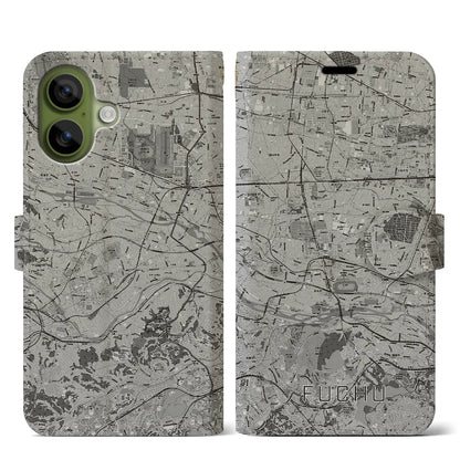 【府中2（東京都）】地図柄iPhoneケース（手帳タイプ）