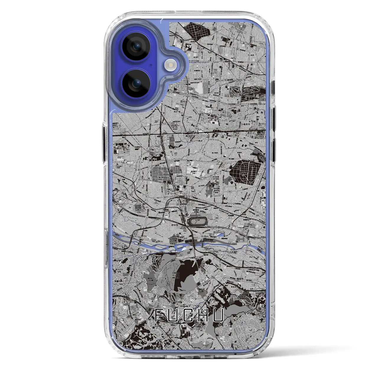 【府中2（東京都）】地図柄iPhoneケース（MagSafeタイプ）