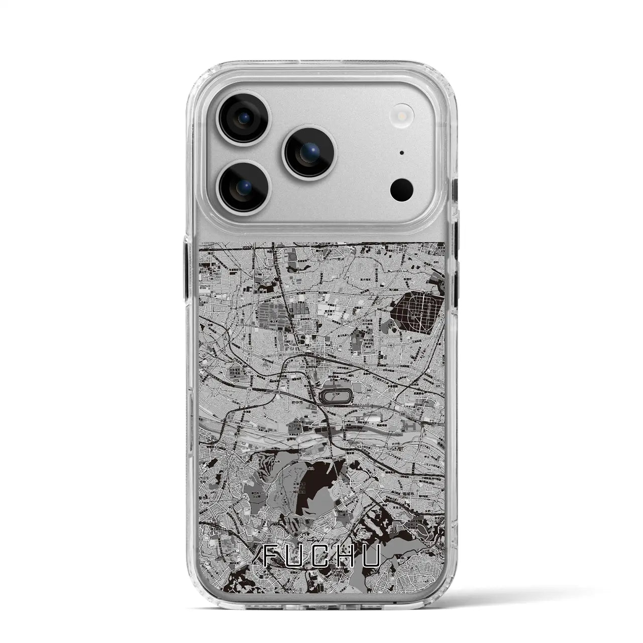 【府中2（東京都）】地図柄iPhoneケース（MagSafeタイプ）