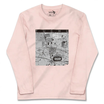 【府中（東京都）】地図柄ロングスリーブTシャツ