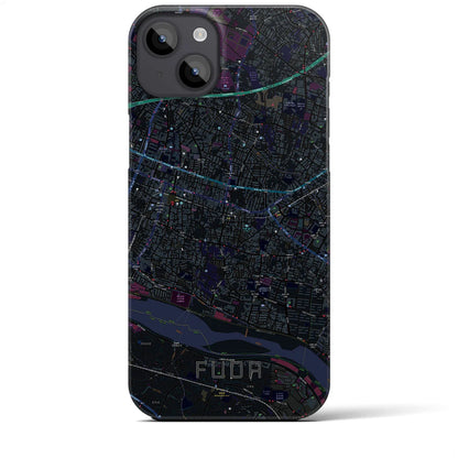 【布田（東京都）】地図柄iPhoneケース（バックカバータイプ）