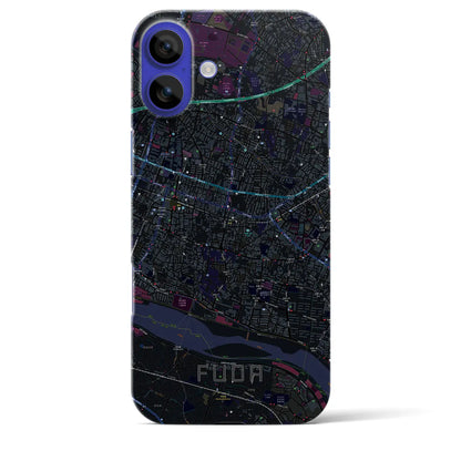 【布田（東京都）】地図柄iPhoneケース（バックカバータイプ）