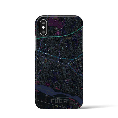 【布田（東京都）】地図柄iPhoneケース（バックカバータイプ）