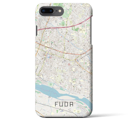 【布田（東京都）】地図柄iPhoneケース（バックカバータイプ）