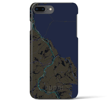 【普代（岩手県）】地図柄iPhoneケース（バックカバータイプ）