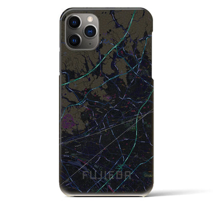 【藤枝（静岡県）】地図柄iPhoneケース（バックカバータイプ）