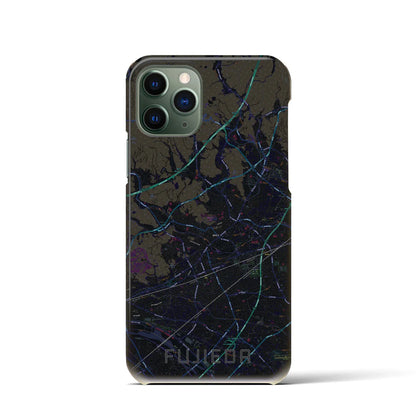 【藤枝（静岡県）】地図柄iPhoneケース（バックカバータイプ）