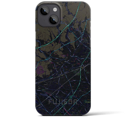 【藤枝（静岡県）】地図柄iPhoneケース（バックカバータイプ）