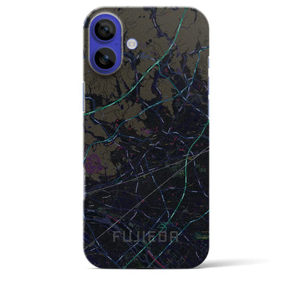 【藤枝（静岡県）】地図柄iPhoneケース（バックカバータイプ）