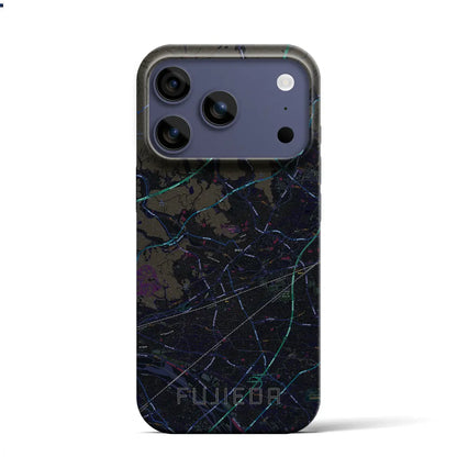 【藤枝（静岡県）】地図柄iPhoneケース（バックカバータイプ）