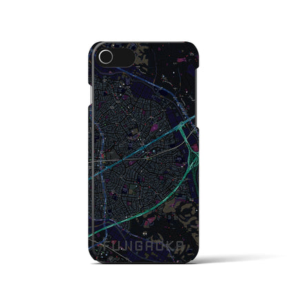 【藤が丘（神奈川県）】地図柄iPhoneケース（バックカバータイプ）